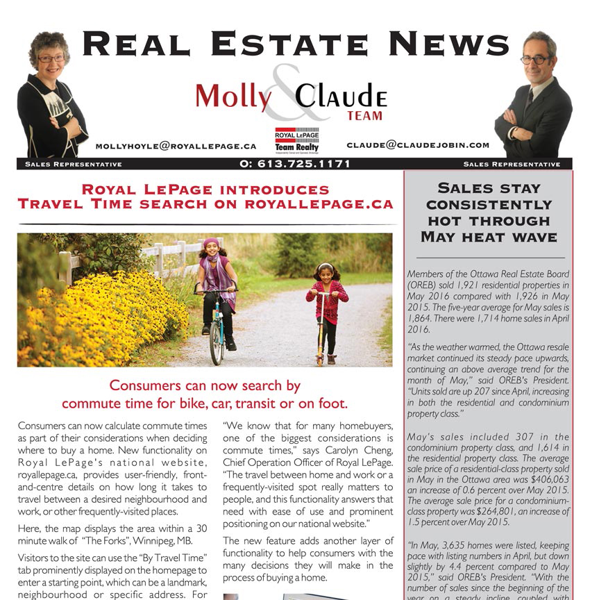 ottawa real estate newsletter