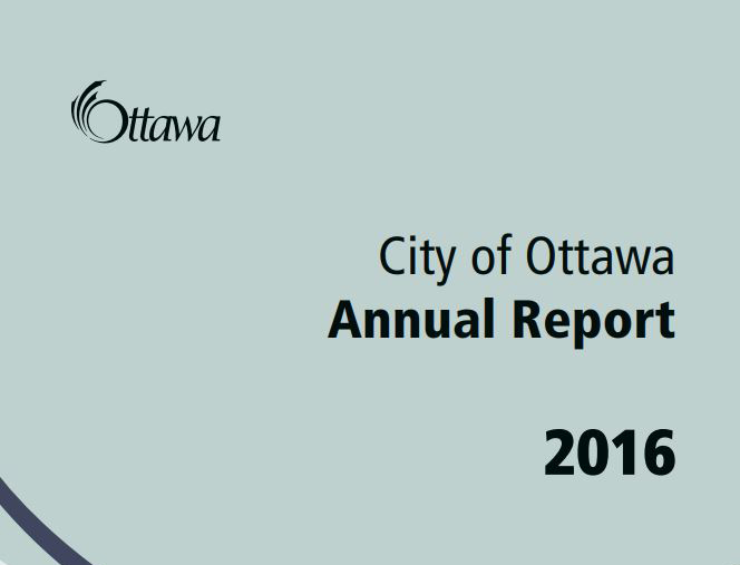 City of Ottawa Annual Report – 2016