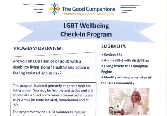 LGBT Wellbeing Check-in Program