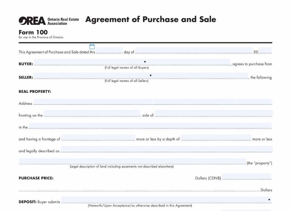 Real Estate Forms – Buyer