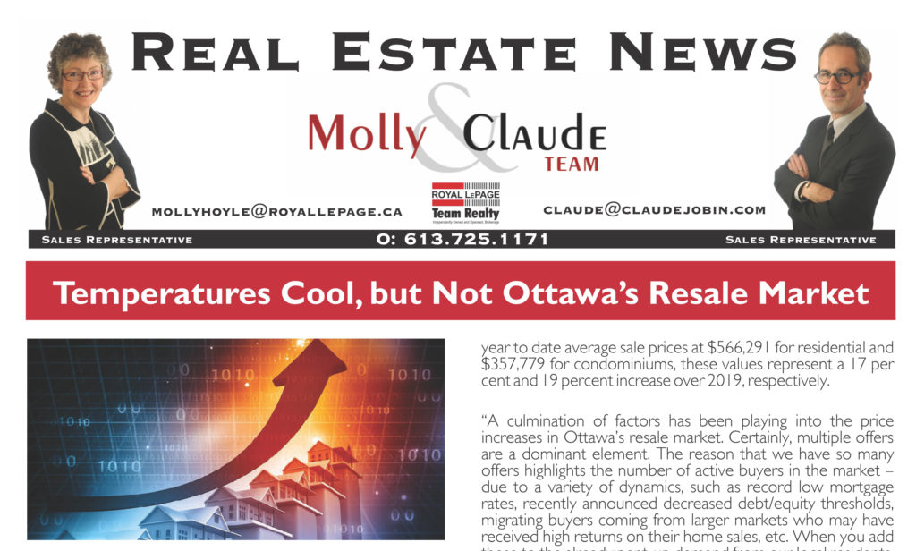 Ottawa Real Estate Newsletter – September 2020