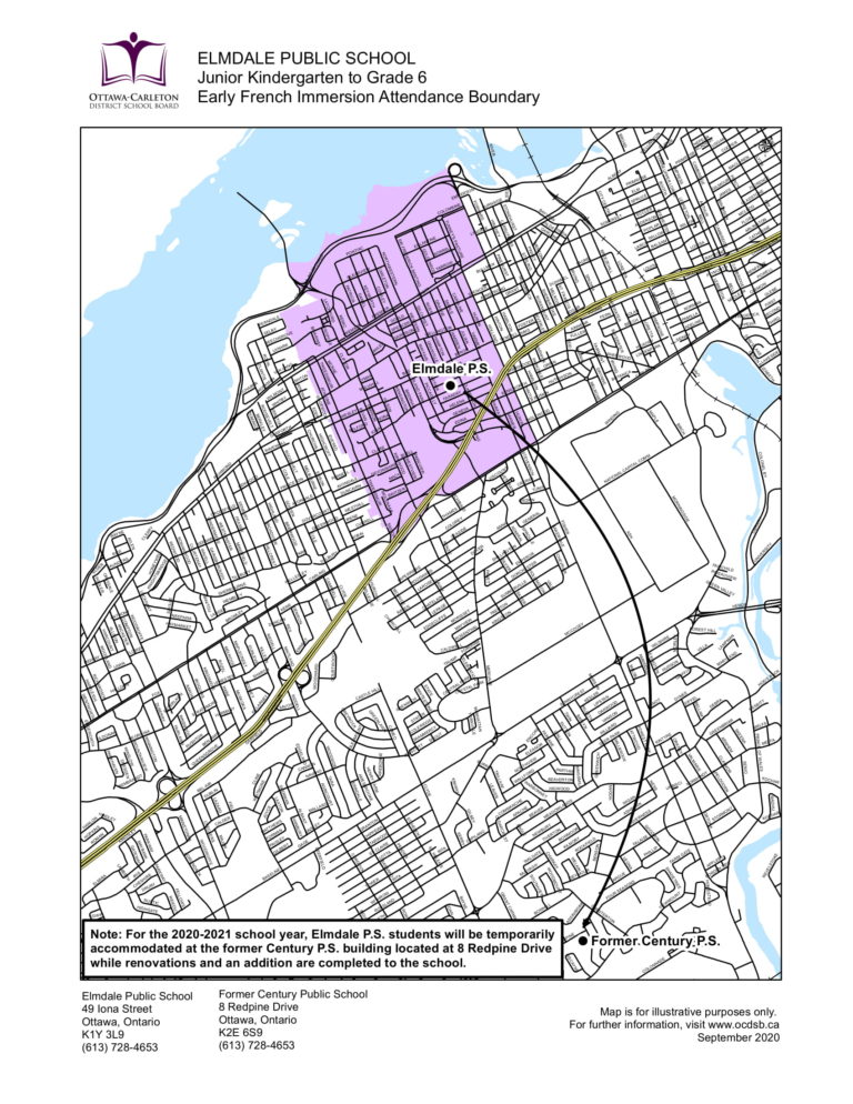 Ottawa-Carleton District School Board Elementary Attendance Boundary ...