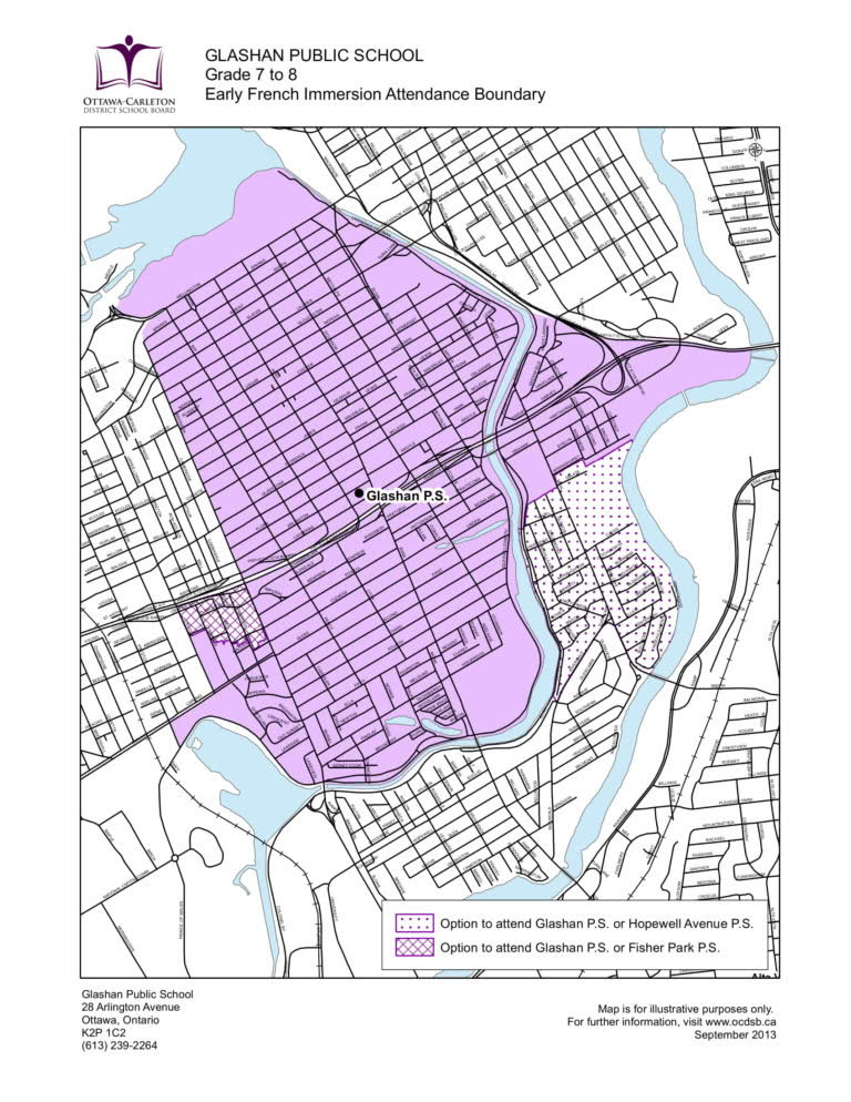 Ottawa-carleton District School Board Elementary Attendance Boundary 