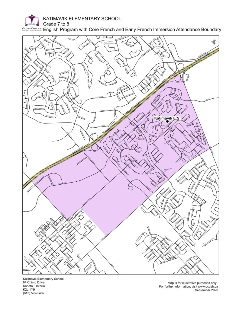 Ottawa-Carleton District School Board Elementary Attendance Boundary ...