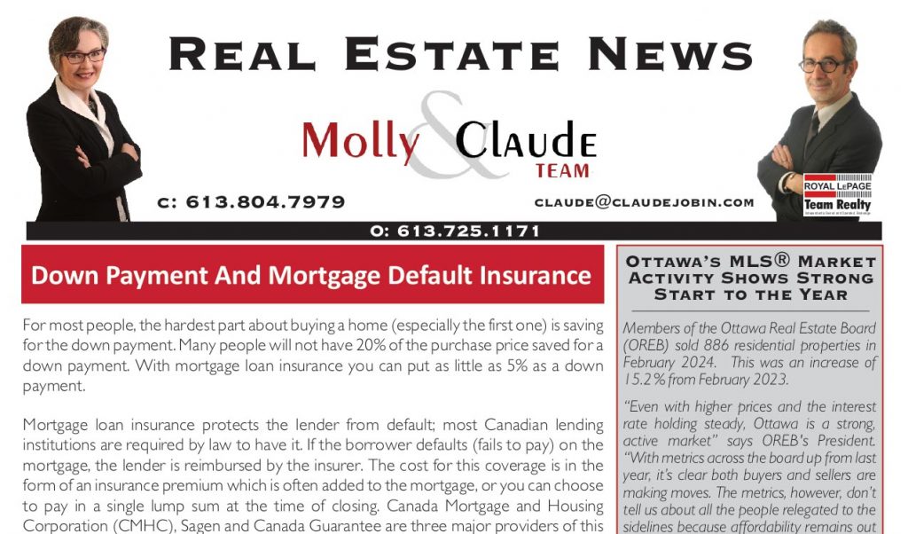 Ottawa Real Estate Newsletter – March 2024